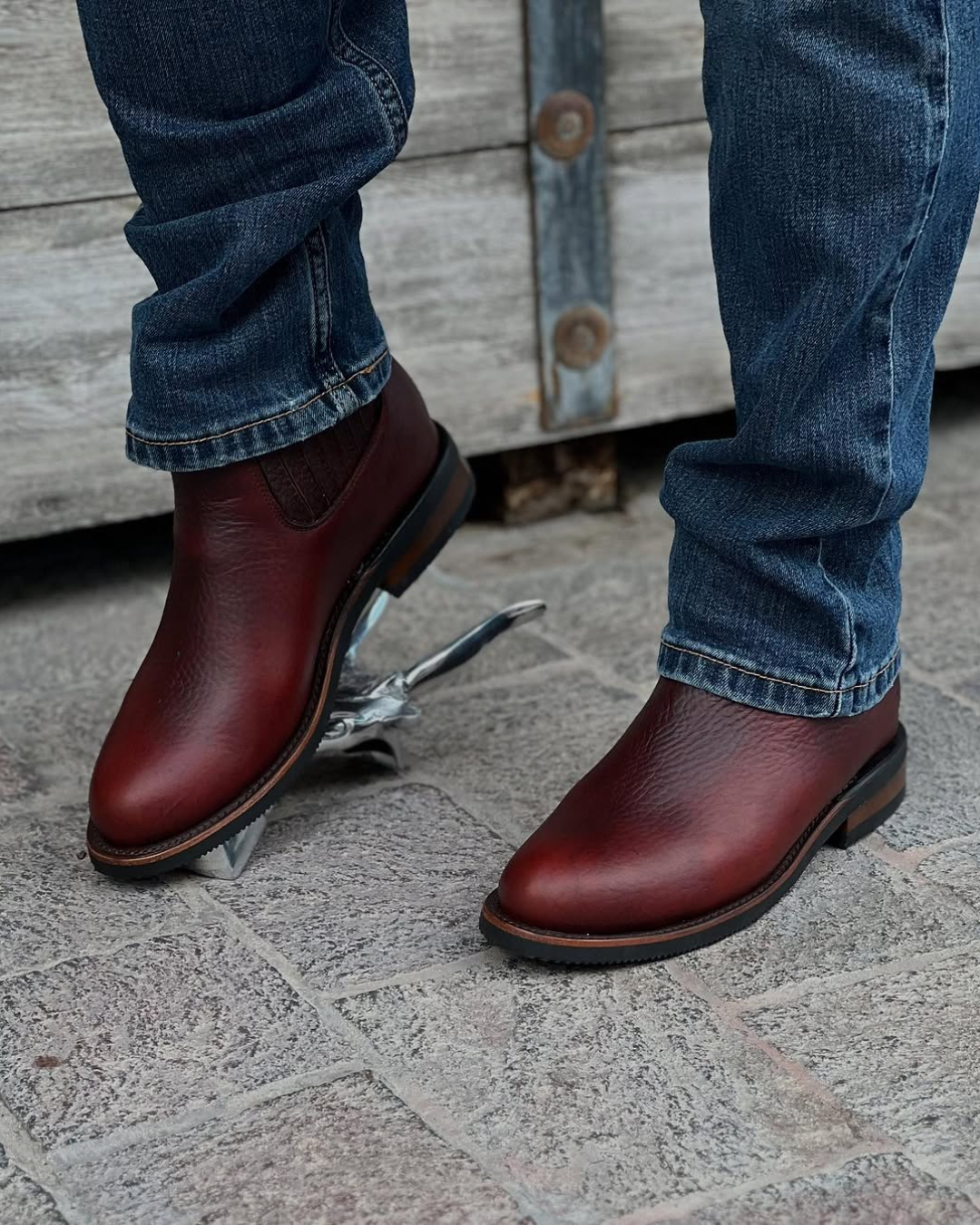 Original Anti-scratch Beef Leather Boots