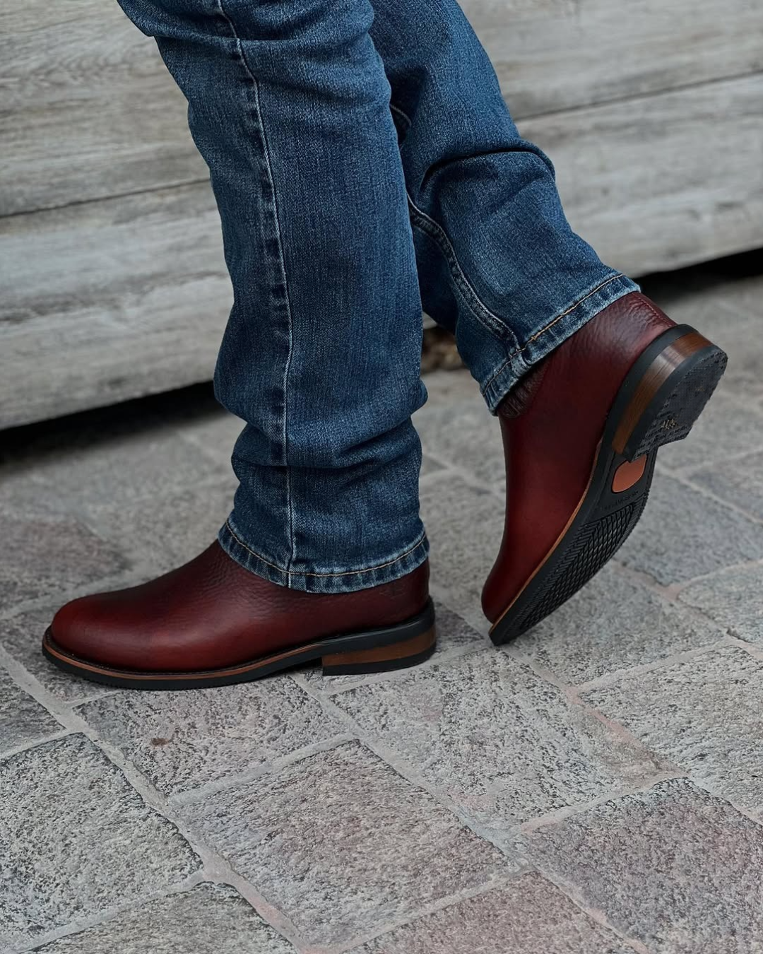 Original Anti-scratch Beef Leather Boots