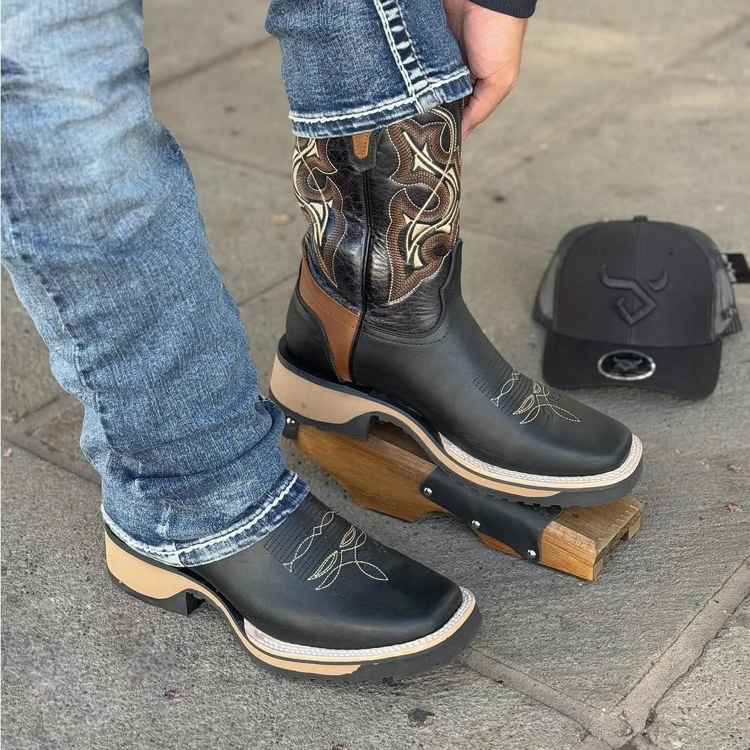 Handmade Retro Cowboy Boots