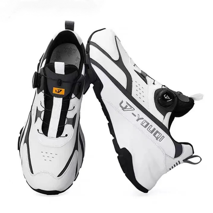 Casual Cowhide Chunky Sole Sneakers