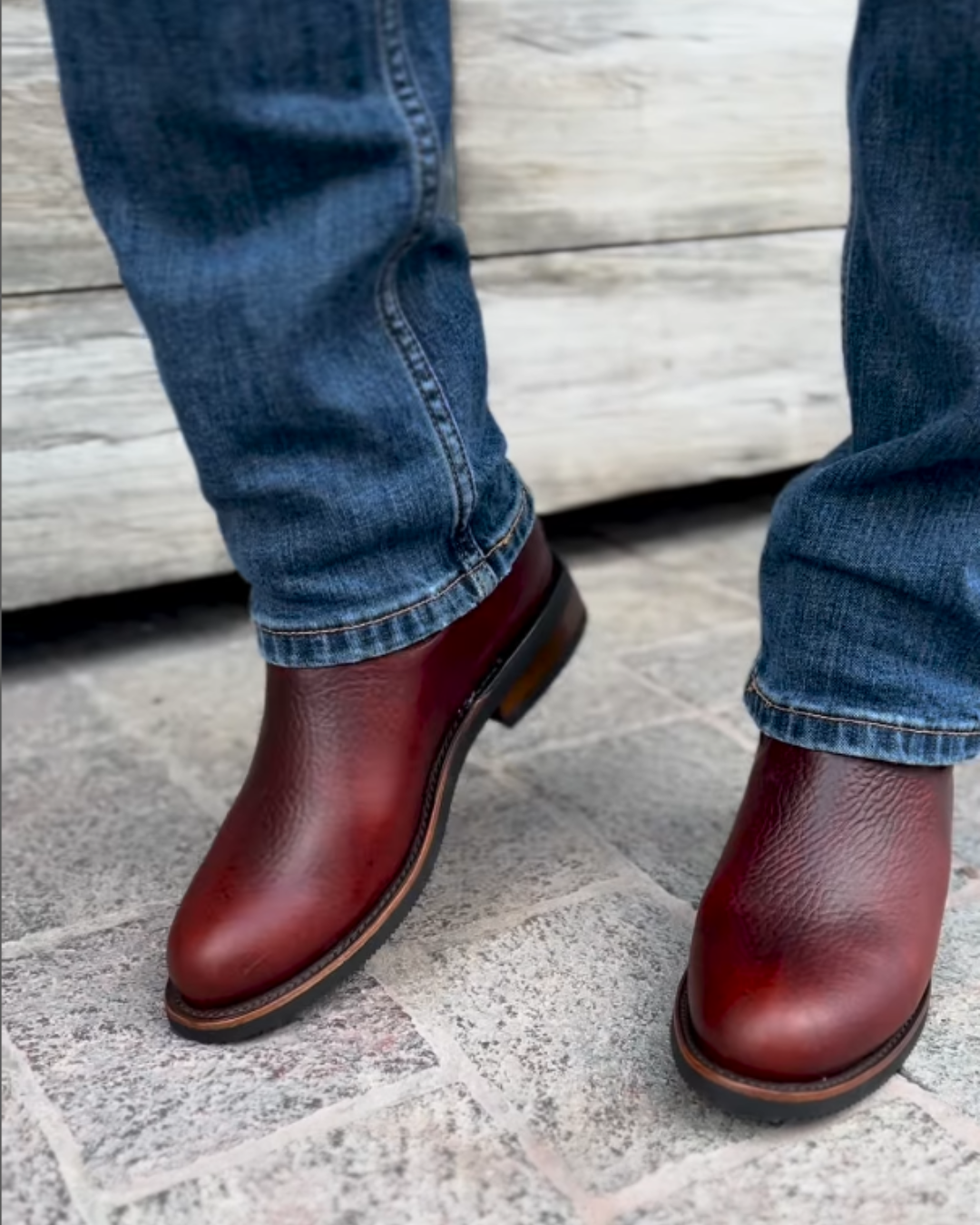 Original Anti-scratch Beef Leather Boots