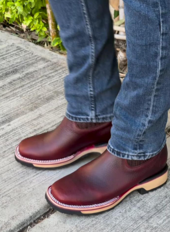 Men's Handcrafted Genuine Leather Western Boots