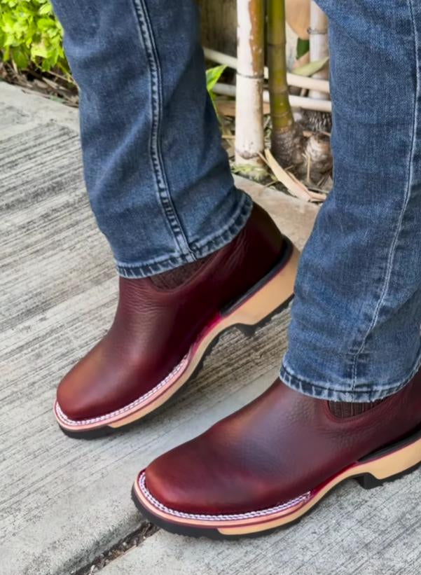 Men's Handcrafted Genuine Leather Western Boots