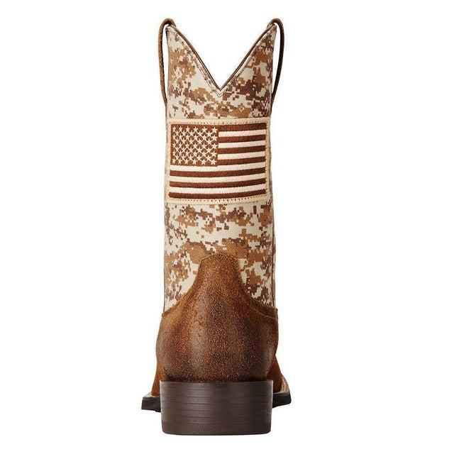 Men's Sport Patriot Camo Western Boots